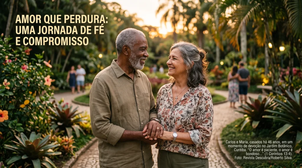 O que Provérbios 5:18 Ensina sobre Fidelidade no Casamento casal cristão brasileiro com alianças representando a fidelidade conjugal ensinada em Provérbios 5:18