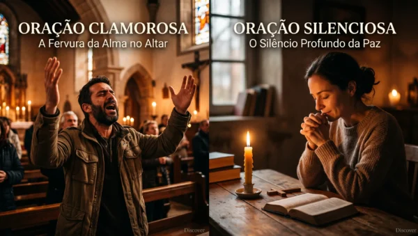 orar em voz alta ou em silêncio